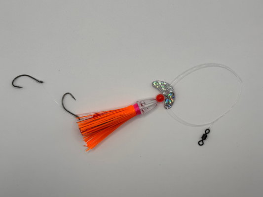 Ready to Fish Full Throttle Hybrid Micro Hoochie Setup